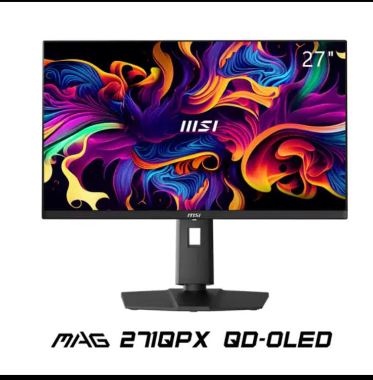 MSI MAG 271QPX QD-OLED شاشة ألعاب احترافية 27 بوصة QD-OLED